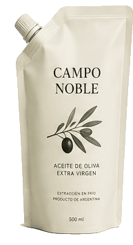 Campo Noble extra virgin olive oil stand-up pouch